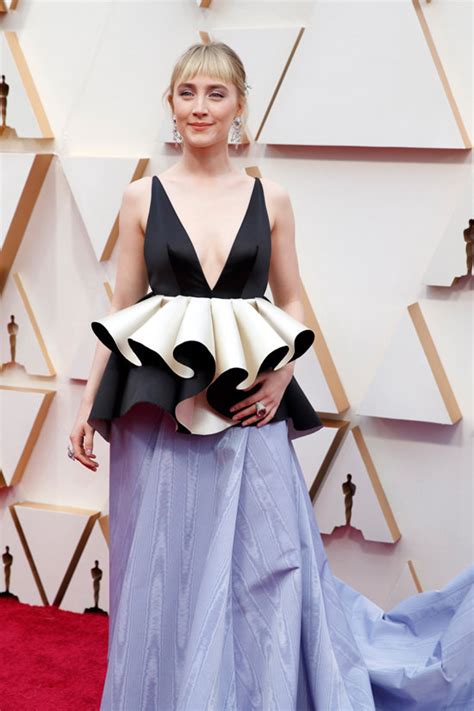 saoirse ronan gucci dress|Saoirse Ronan Wears Gucci To The Oscars 2020.